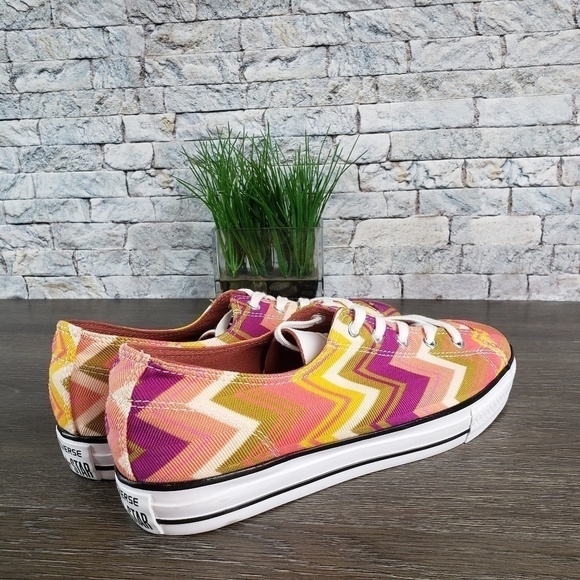 Converse X Missoni High Line Ox Multicolored Chevr - Picture 6 of 8
